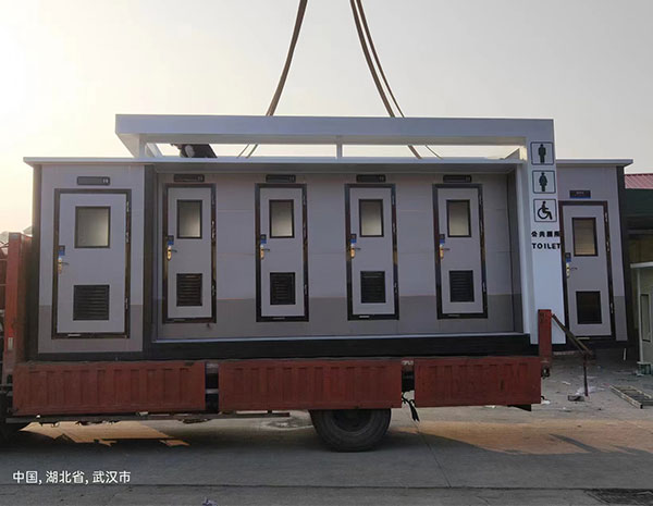 杭州移动环保厕所运输案例