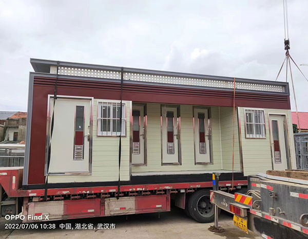 杭州移动卫生间运输案例